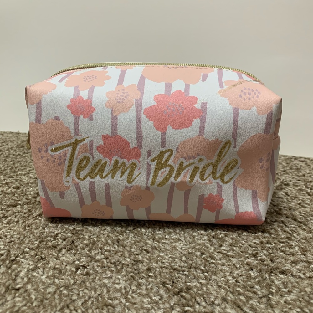 Team bride makeup bag